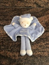 Doudou Plat Rond Ours Mauve