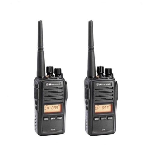 Paire walkie midland - de, g18