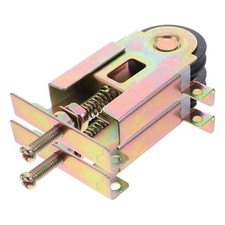  Lot de 2 roulettes pour porte de placard : roulettes robustes en plastique à