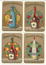 Bordeaux ; 4 Menus anciens