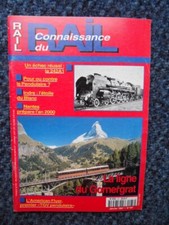 CONNAISSANCE DU RAIL N°187-janvier 1997-Gornergrat pendulaire Indre Nantes