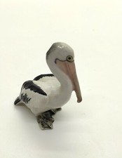 pélican en porcelaine, miniature , figurine, oiseau   tp3-C