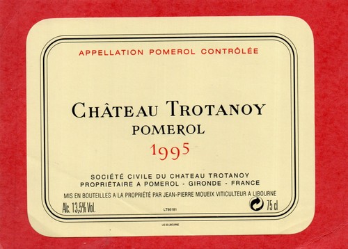 Pomerol etiquette chateau - pomerol,