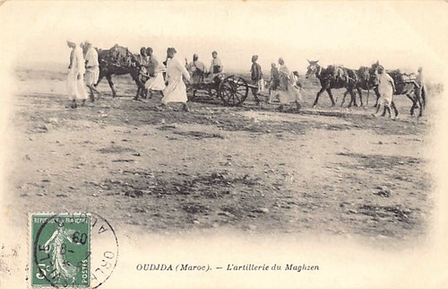 Maroc oujda l artillerie - -, l'artillerie