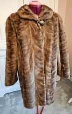 VESTE  3/4 fourrure VISON