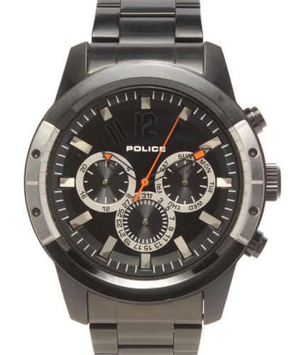 Montre police quartz noire - quartz,