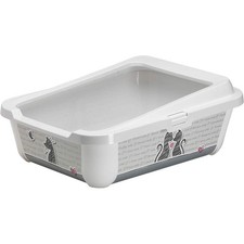 Bac a litière Hercules blanc