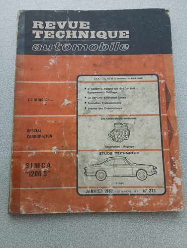 Rta revue technique automobile - rta,