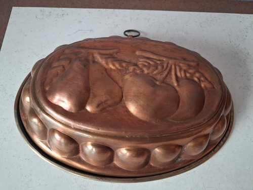 Ancien moule gateau cuivre - ancien,