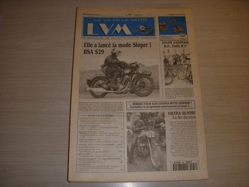 Vie moto lvm - la,