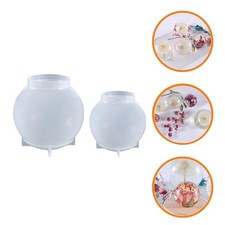  2 Pcs Moule Silicone Pour Resine Epoxy Moules En Résine Transparent