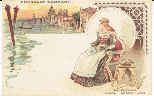 Carte publicitaire chocolat - carte,