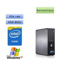 Occasion - Dell Optiplex 780 SFF - Windows XP - 3.2Ghz 2Go 80Go - Ordinateur Tou