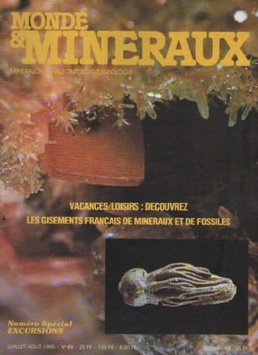 Revue monde minéraux - revue, :