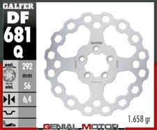 Galfer Disque Frein Arrière CUBIQ FIX 292x6.4mm HARLEY FLD SWITCHBACK 2012