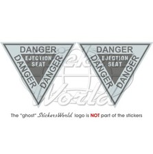 DANGER SIÈGE D'ÉJECTION