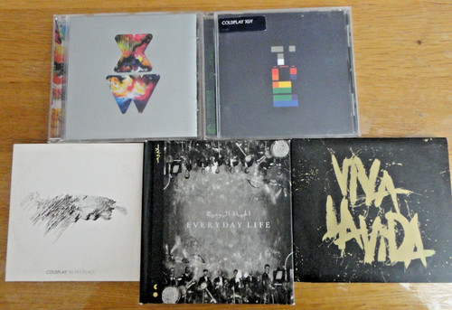 Lot coldplay x - cd,