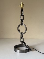 Lampe En Métal Brutaliste Design Vintage Annees 60 