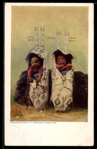Carte postale nourrissons