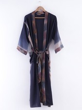 Femme Vintage Soie Sari Kimono