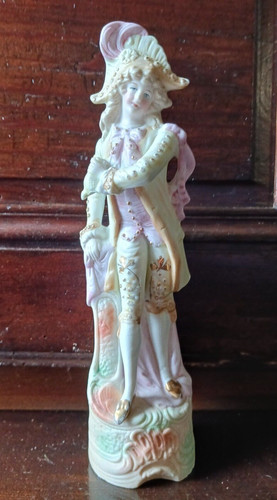 Ancien très joli biscuit - , à
