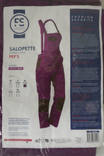 salopette travail femme