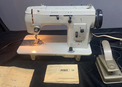 Pfaff sewing machine powers - pfaff, 19