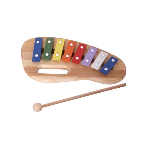 Metallophone coloré avec - coloré,