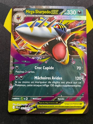 Pokémon jcc méga sharpedo - jcc, ex