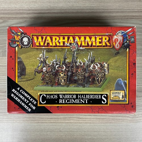 Guerrier chaos halberdiers - guerrier,
