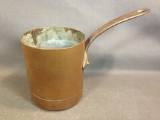 Ancienne casserole en cuivre épais 18mm cuisine du 19ème vintage saucière