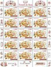 andorra 2024 Kings Cake Catalan cuisine pastry marzipan candied fruit 15v FULL