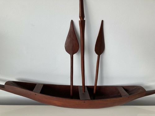 Rare pirogue africaine année - rare,