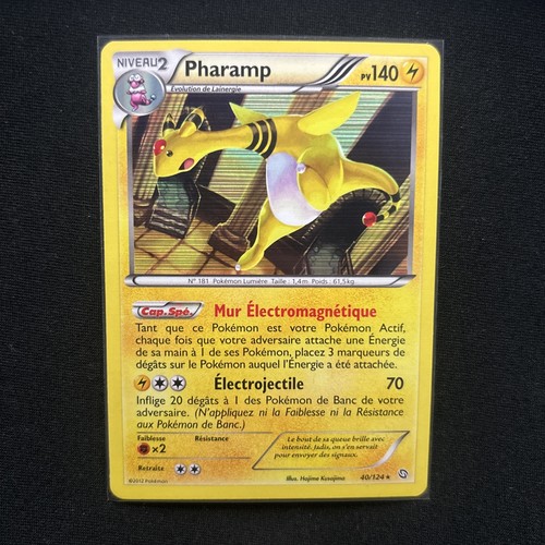 Carte pokémon pharamp 124 - carte, 40/124