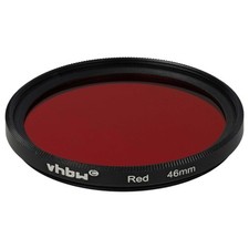 Filtre couleur rouge objectif