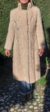 manteau fourrure vison blanc