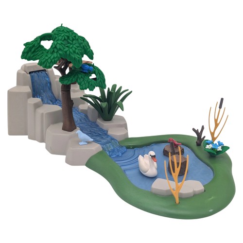 Playmobil base avec - , rivière