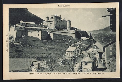 Cpa queyras chateau le - cpa, queyras,