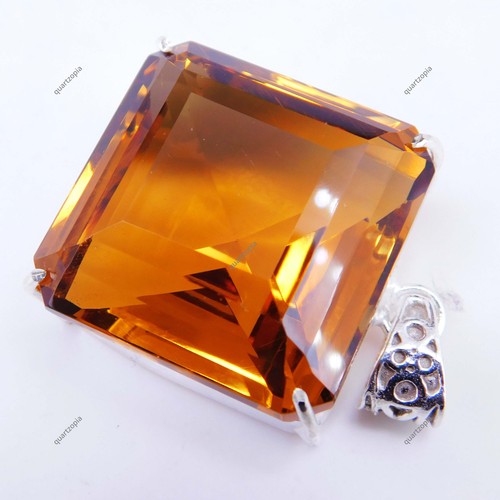 Pendentif topaze marron
