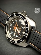 Scuba mec orange Vostok