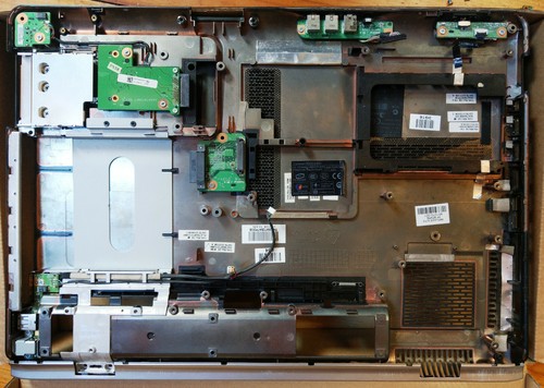 Chassis carte mere - carte, hp