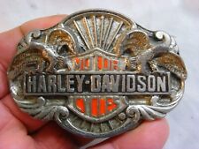 HARLEY DAVIDSON BOUCLE CEINTURE EMAIL AIGLE MOTO MOTOCYCLE BIKER BUCKLE USA