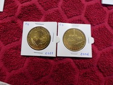 2 jetons touristiques monnaie de paris dept 24 