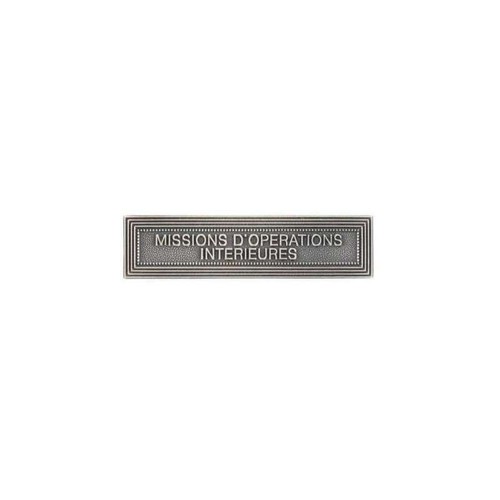 Agrafe médaille missions - agrafe,