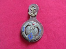 INSIGNE 1 RIC REGIMENT D INFANTERIE COLONIALE DRAGO PARIS NICE 43 OLIVIER METRA