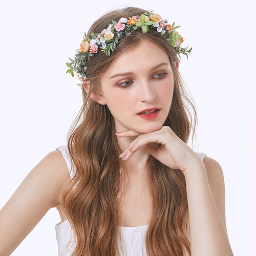 Fleur bandeau multi rose - fleur,