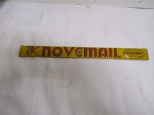 ancien bandeau publicitaire peinture novemail