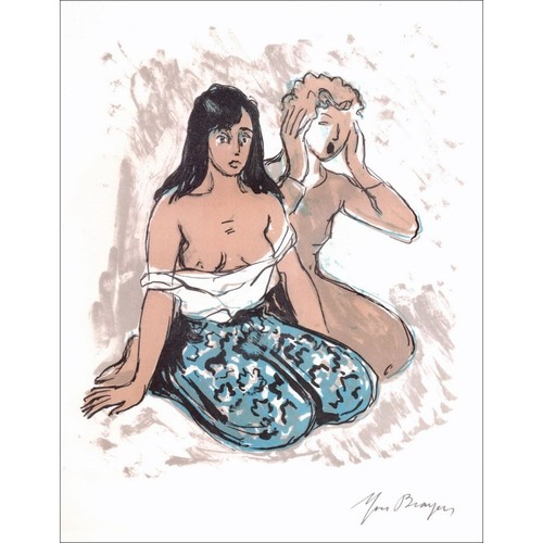Brayer yves lithographie - yves,