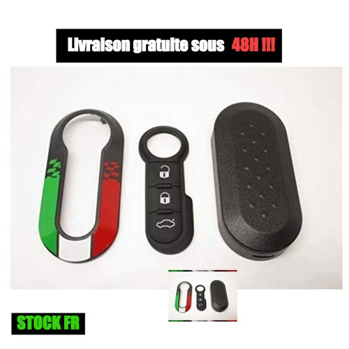 Coque clé fiat 500 - coque, punto