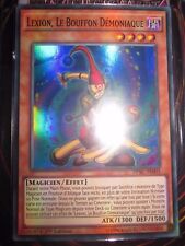 YU-GI-OH! SR FRANCAIS LEXION LE BOUFFON DEMONIAQUE DPBC-FR003 MINT NEUF EDITION1